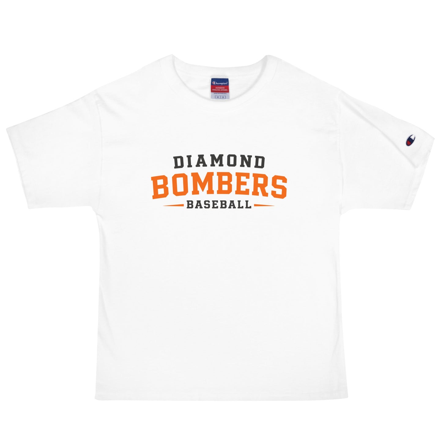 Signature | Champion T-Shirt | Diamond Bombers | Modern Script Logo