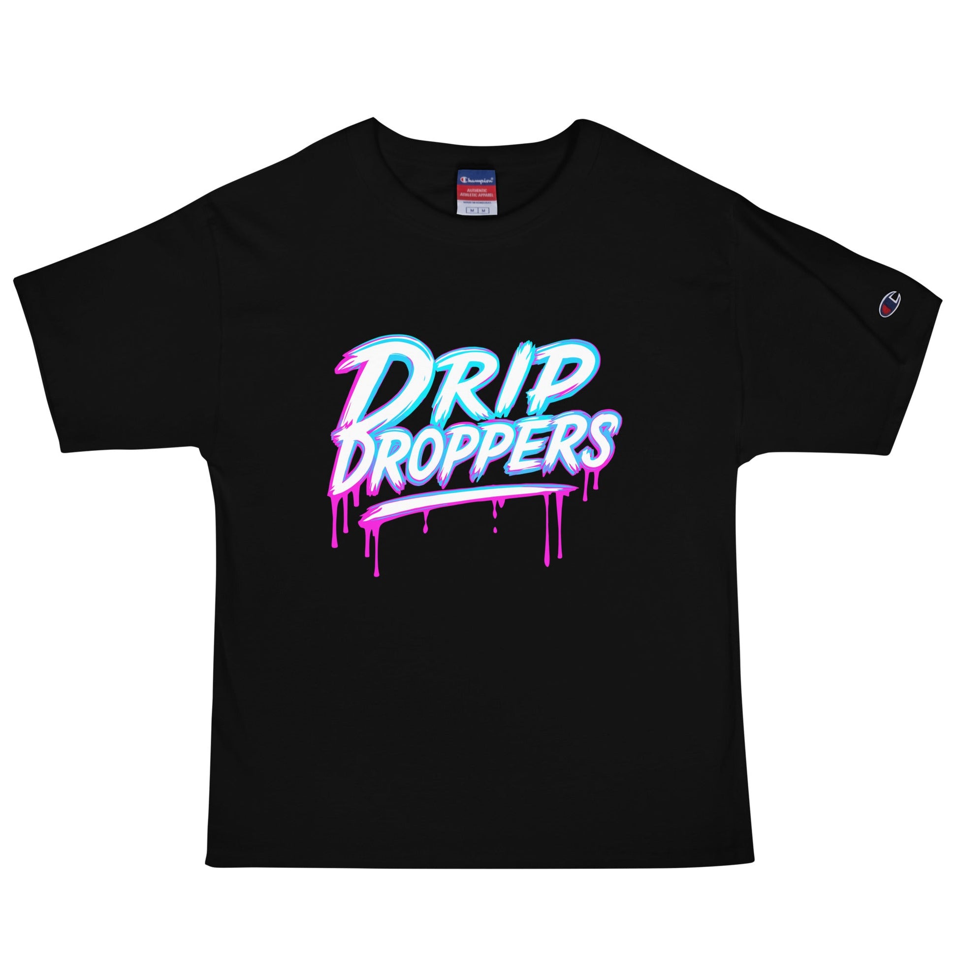 Signature | Champion T-Shirt | Drip Droppers | Alt Logo