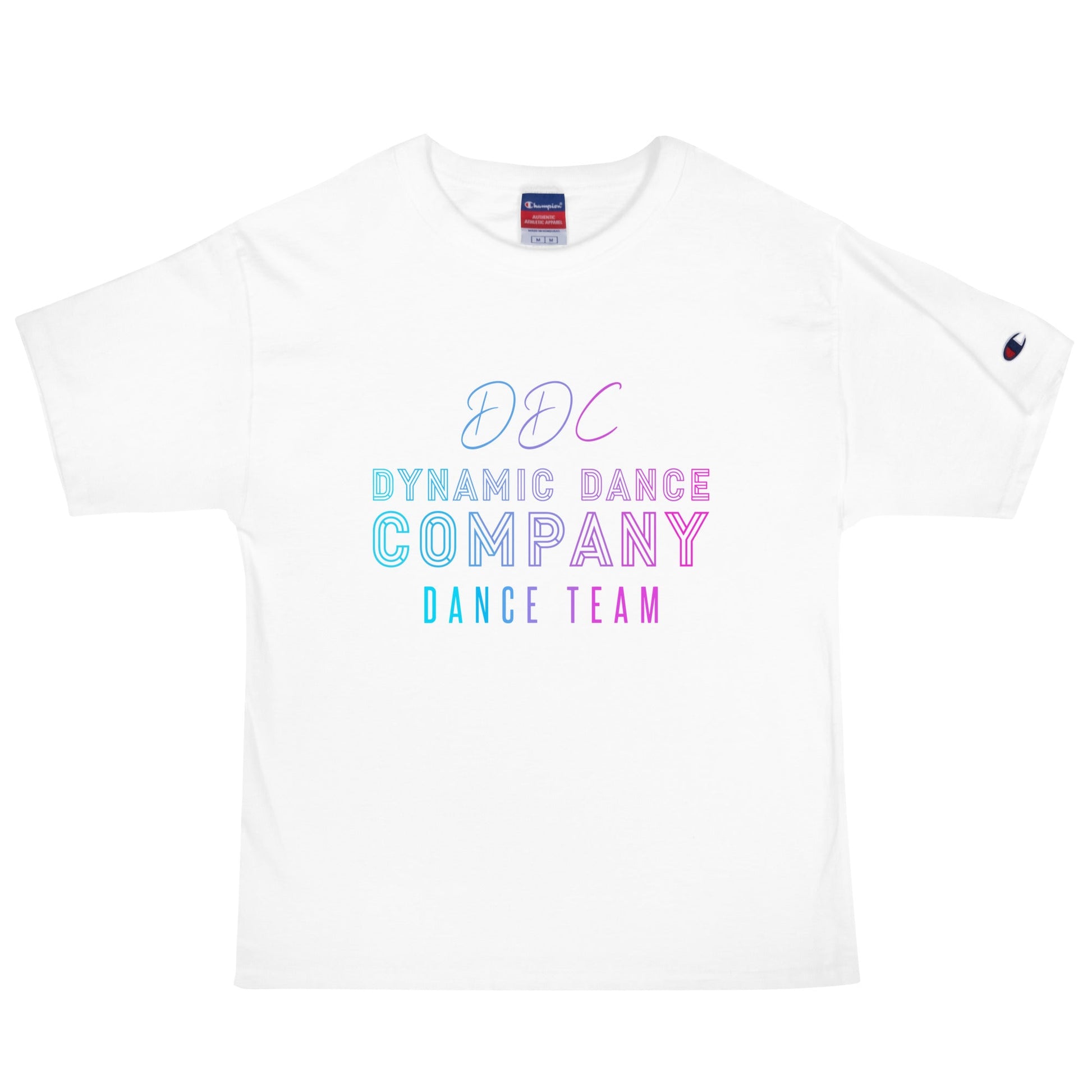 Signature | Champion T-Shirt | Dynamic Dance Company | Damce Team Logo