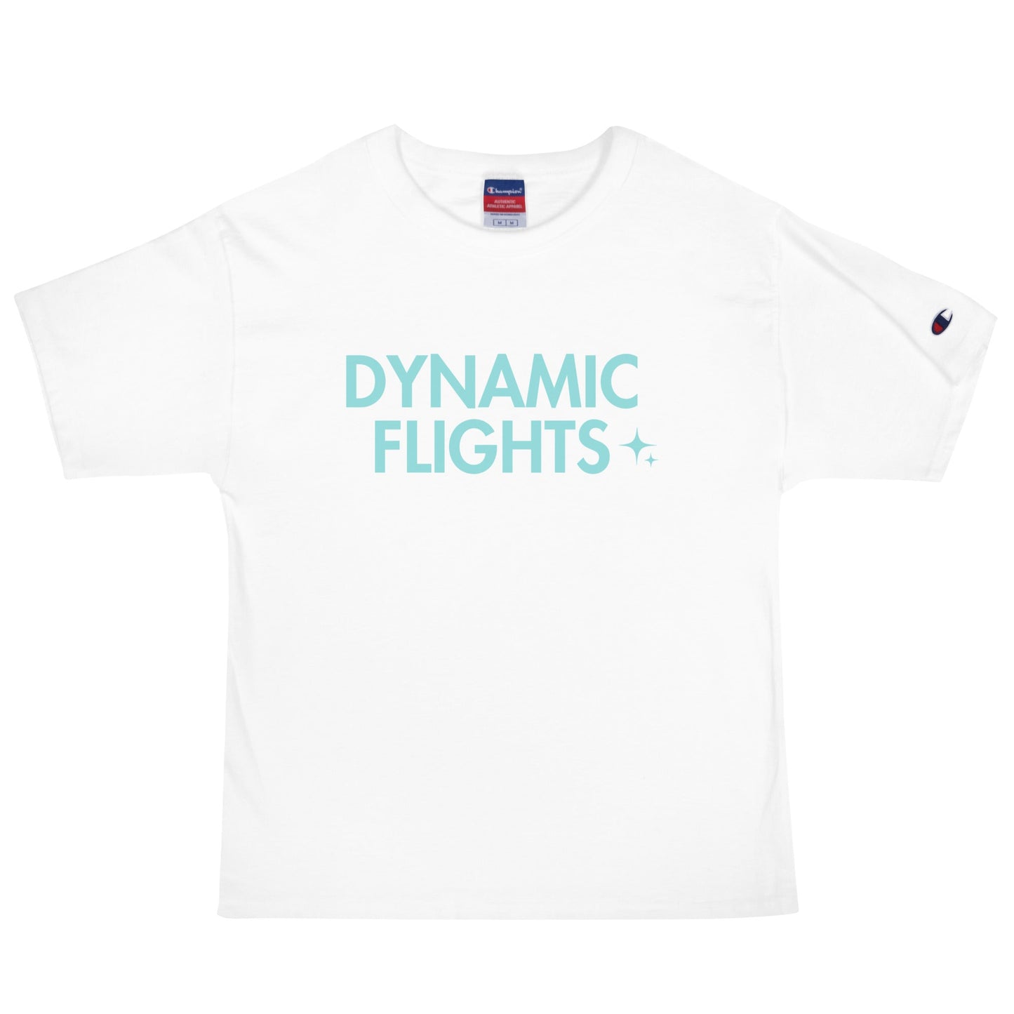 Signature | Champion T-Shirt | Dynamic Flights Gymnastics | Alt Logo 2