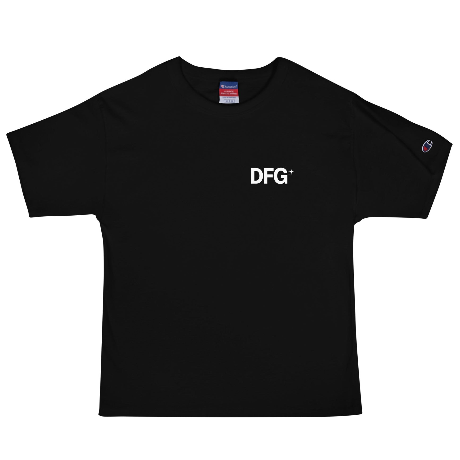 Signature | Champion T-Shirt | Dynamic Flights Gymnastics | DFG Logo