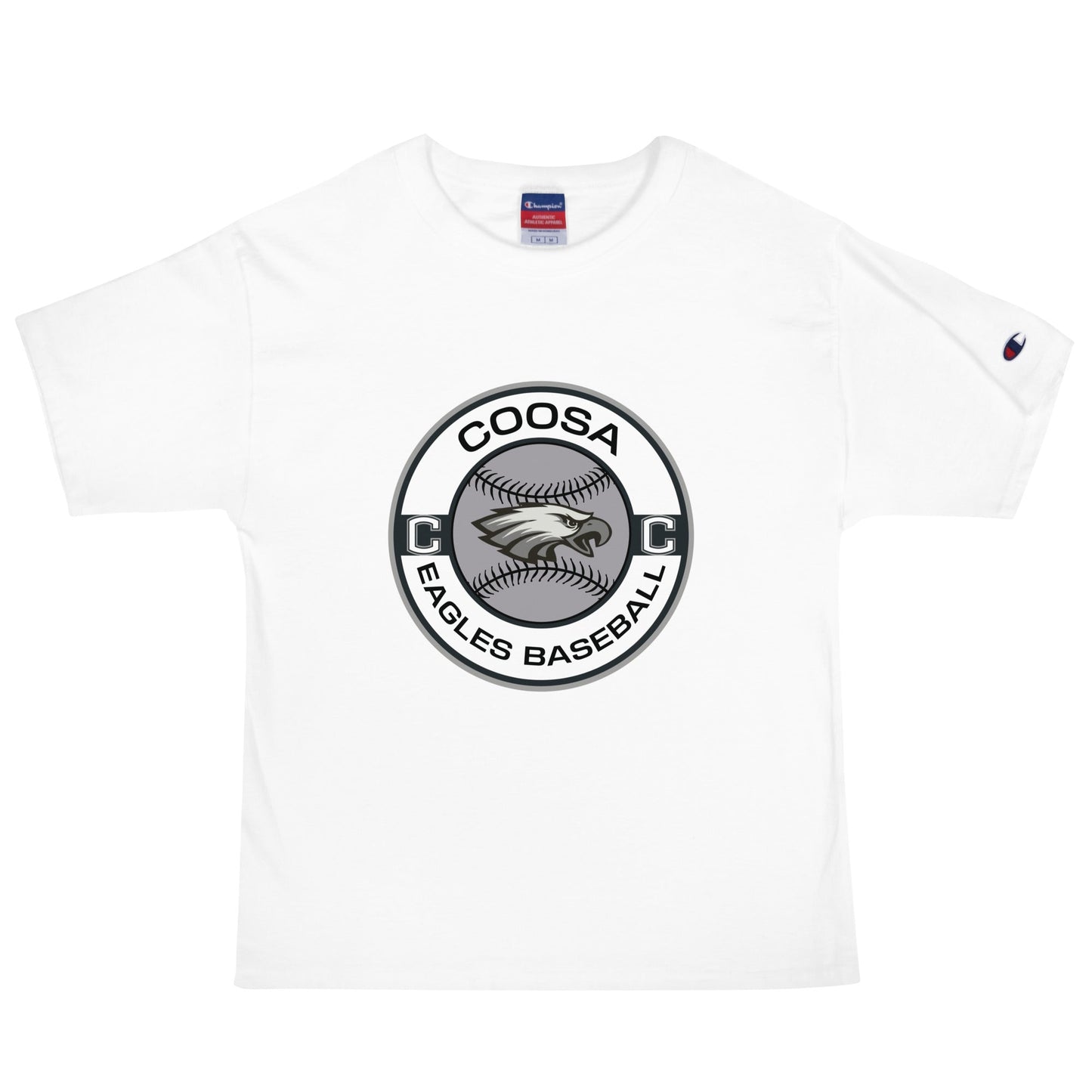 Signature | Champion T-Shirt | Eagles Baseball | Badge Logo
