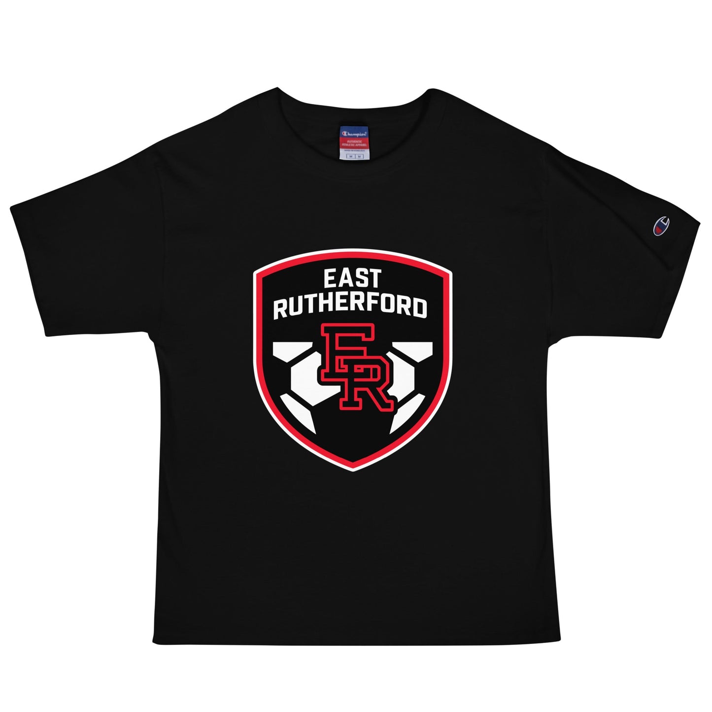 Signature | Champion T-Shirt | East Rutherford Middle School | Shield Logo
