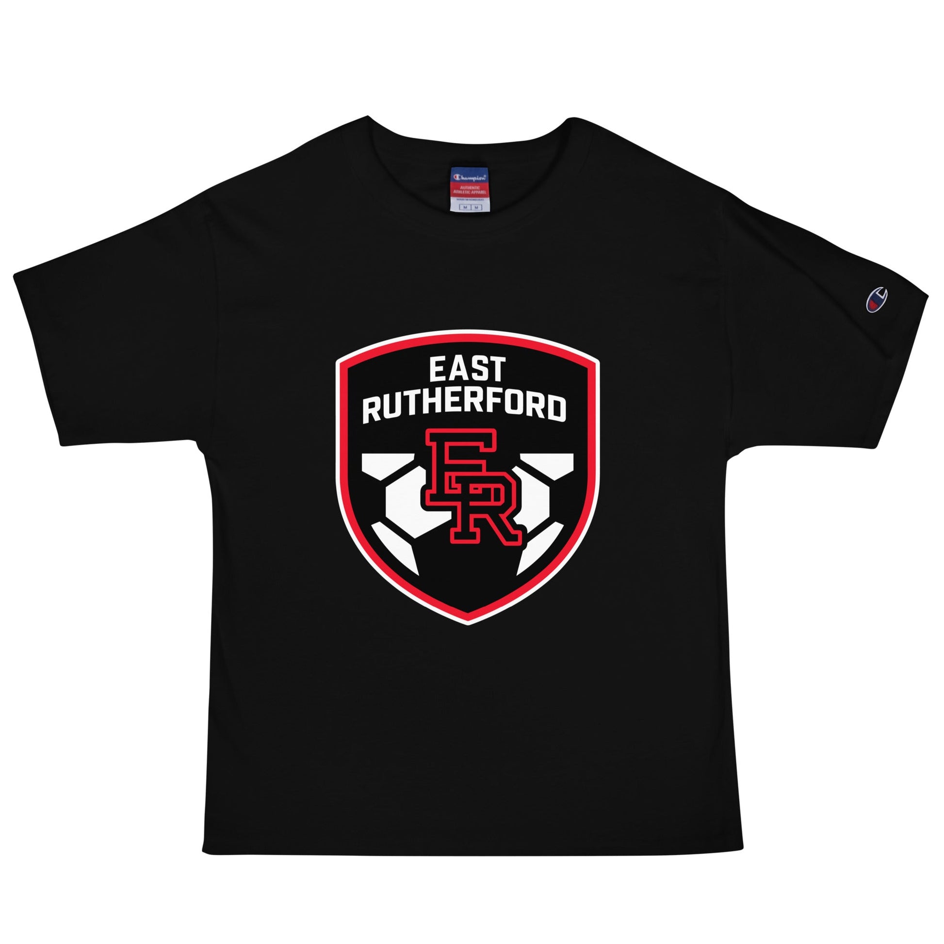 Signature | Champion T-Shirt | East Rutherford Middle School | Shield Logo