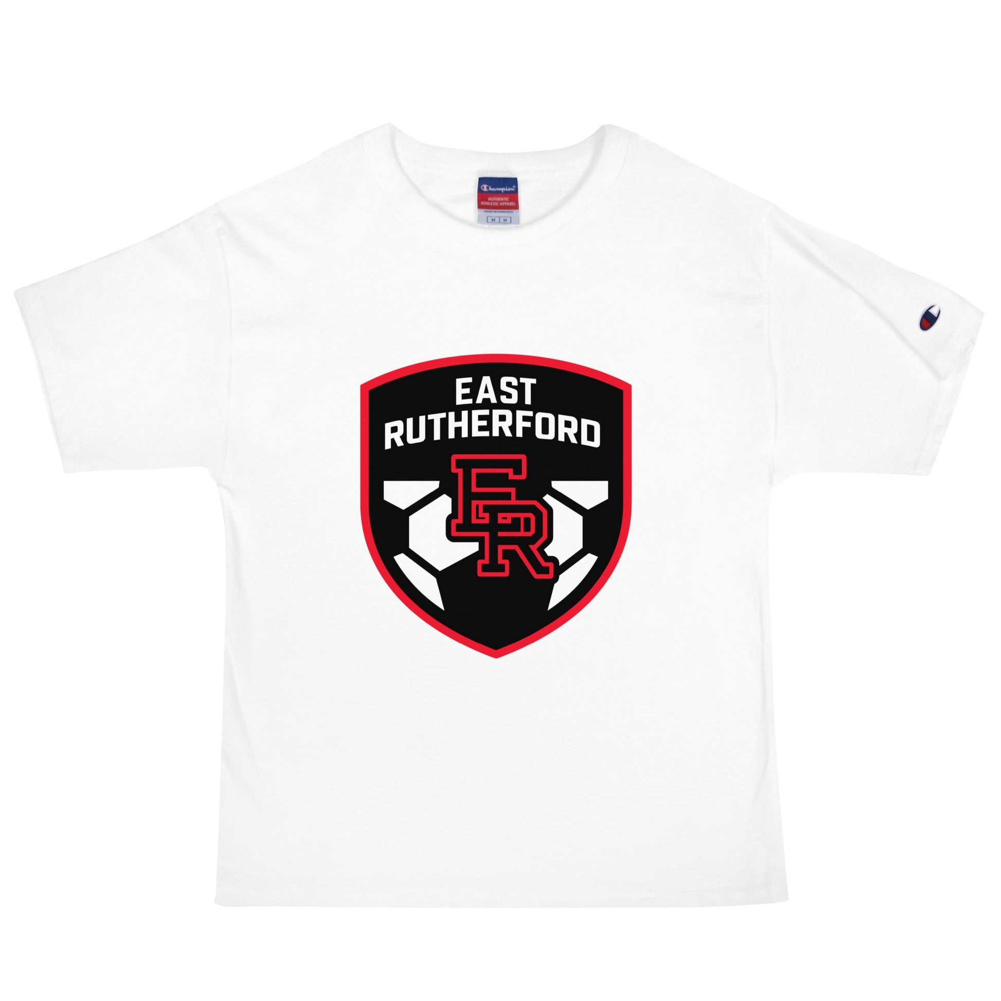 Signature | Champion T-Shirt | East Rutherford Middle School | Shield Logo