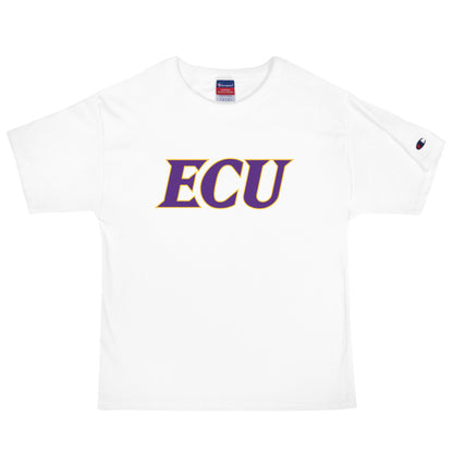 Signature | Champion T-Shirt | ECU Club Womens Lacrosse | Crest Logo