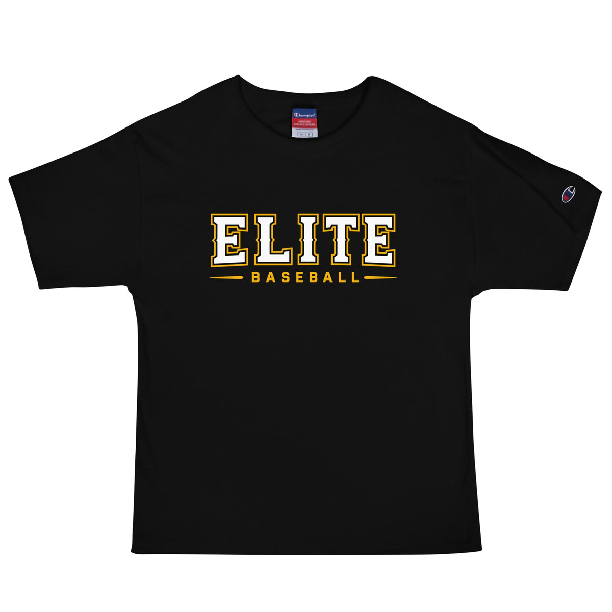Signature | Champion T-Shirt | Elite Baseball | Vanguard Logo
