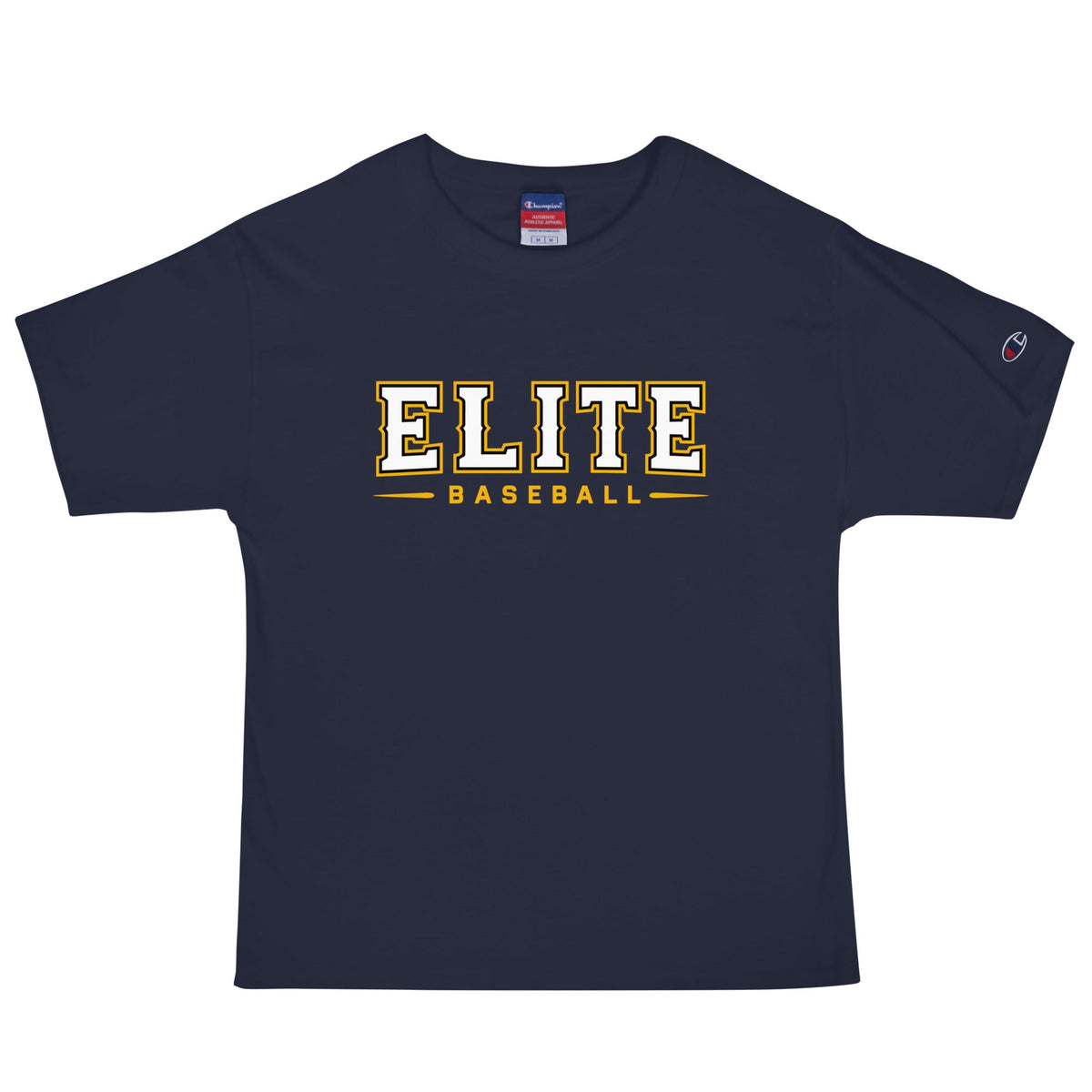 Signature | Champion T-Shirt | Elite Baseball | Vanguard Logo
