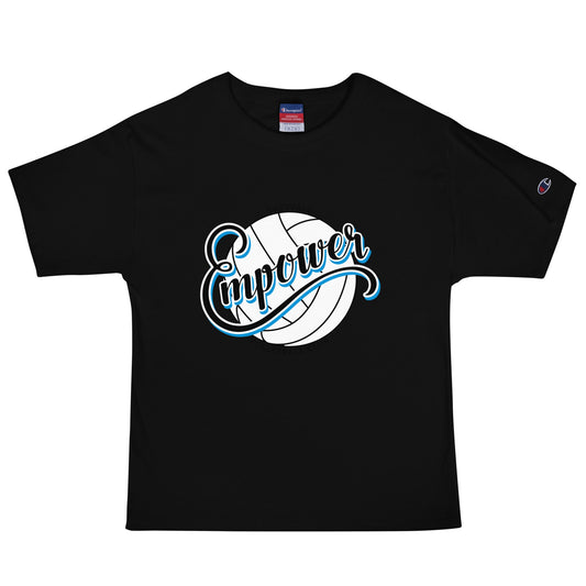 Signature | Champion T-Shirt | Empower Volleyball Club | Emblem Logo