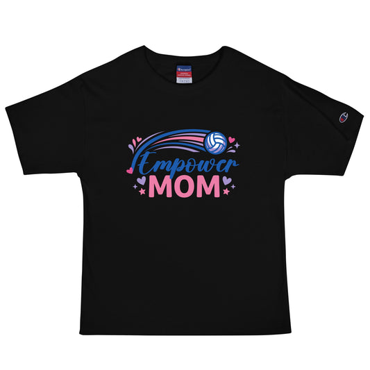 Signature | Champion T-Shirt | Empower Volleyball Club | Mom Crest Logo