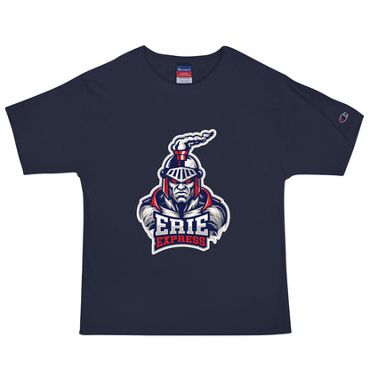 Signature | Champion T-Shirt | Erie Express Football | Mascot Logo