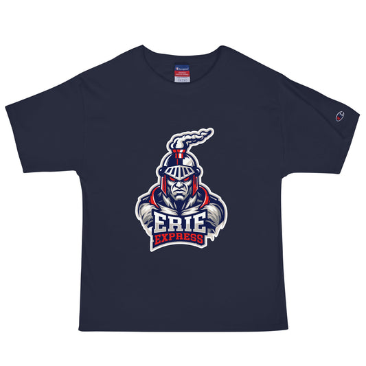 Signature | Champion T-Shirt | Erie Express Football | Mascot Logo