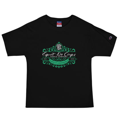 Signature | Champion T-Shirt | Esprit de Corps Dance Co., LLC | Crest Logo