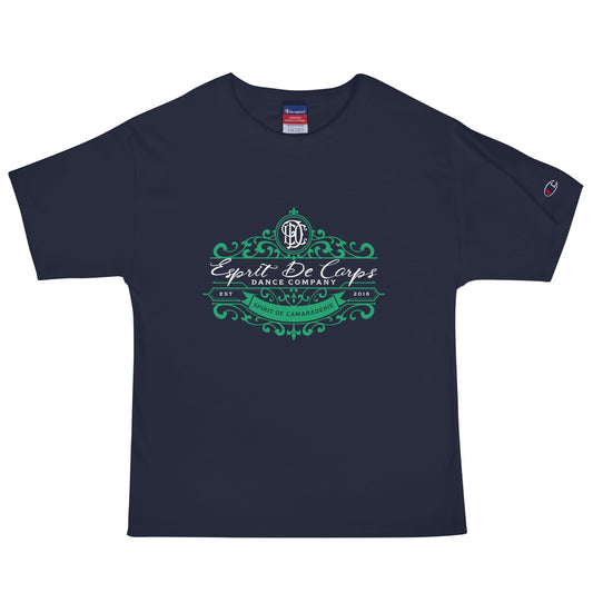 Signature | Champion T-Shirt | Esprit de Corps Dance Co., LLC | Crest Logo