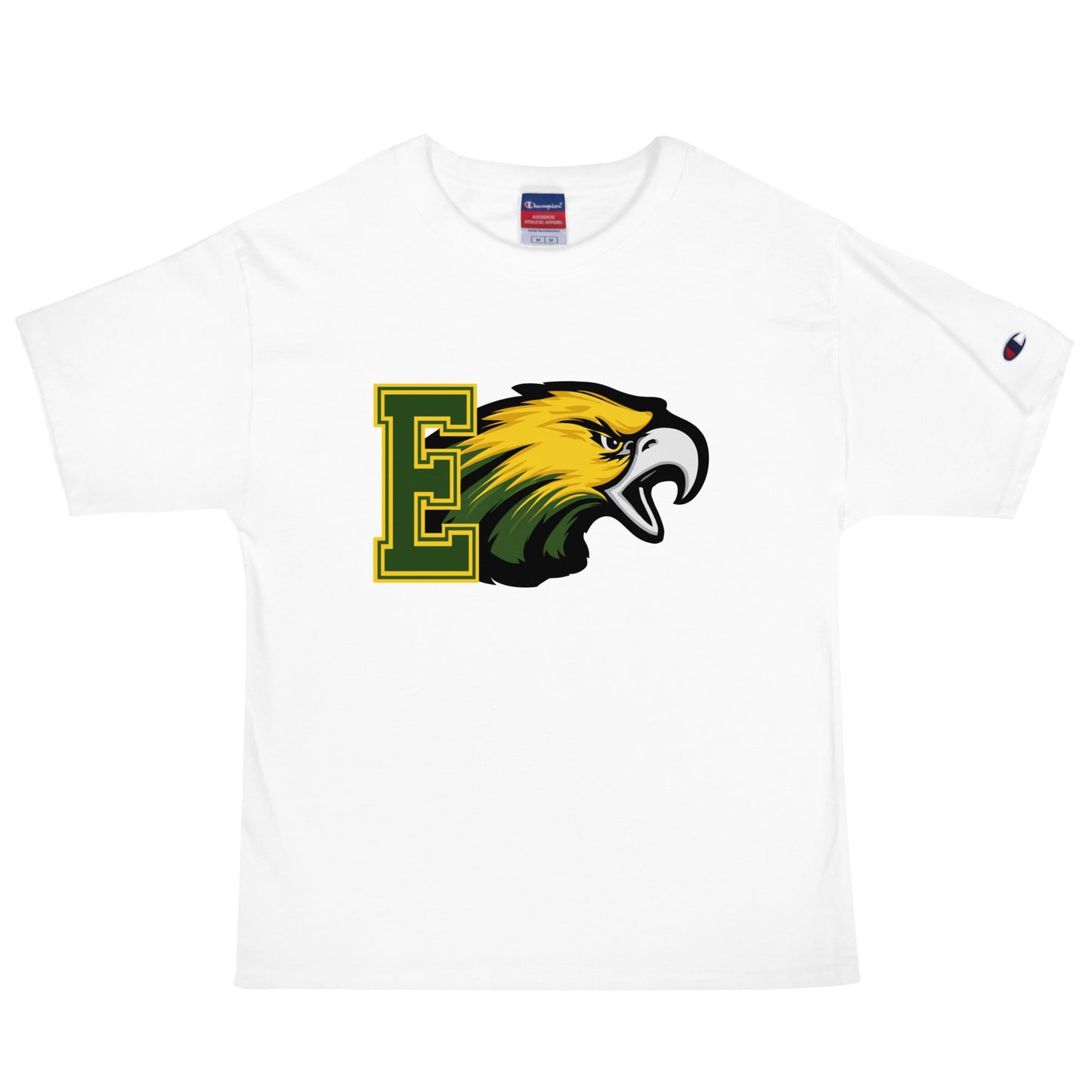 Signature | Champion T-Shirt | Evergreen Junior High | Mascot Logo