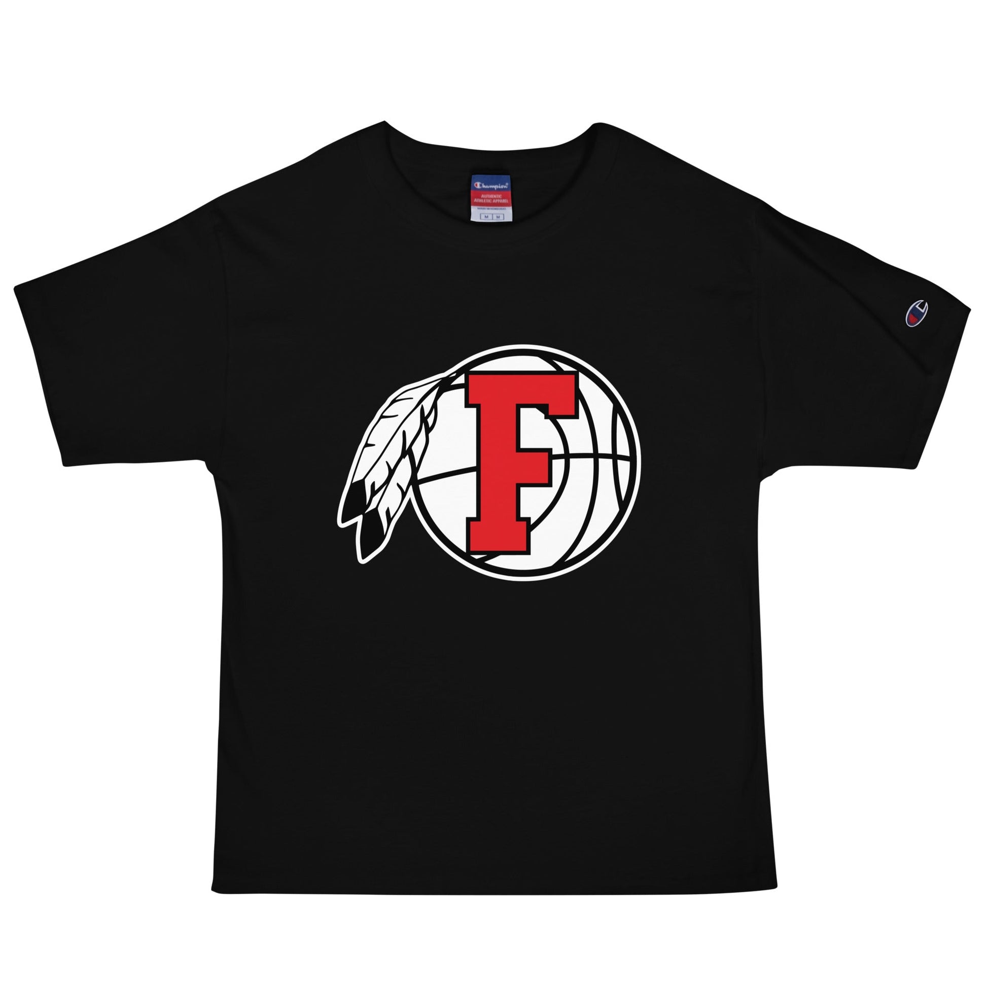 Signature | Champion T-Shirt | Fallbrook Basketball | Retro Logo