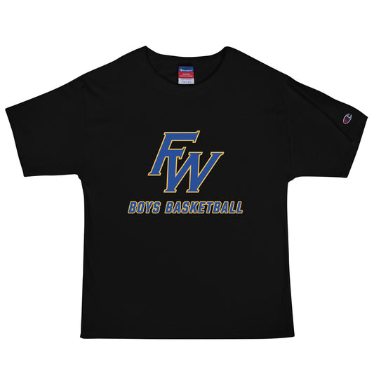Signature | Champion T-Shirt | Fayette Ware Boys Basketball | FW Crest Logo
