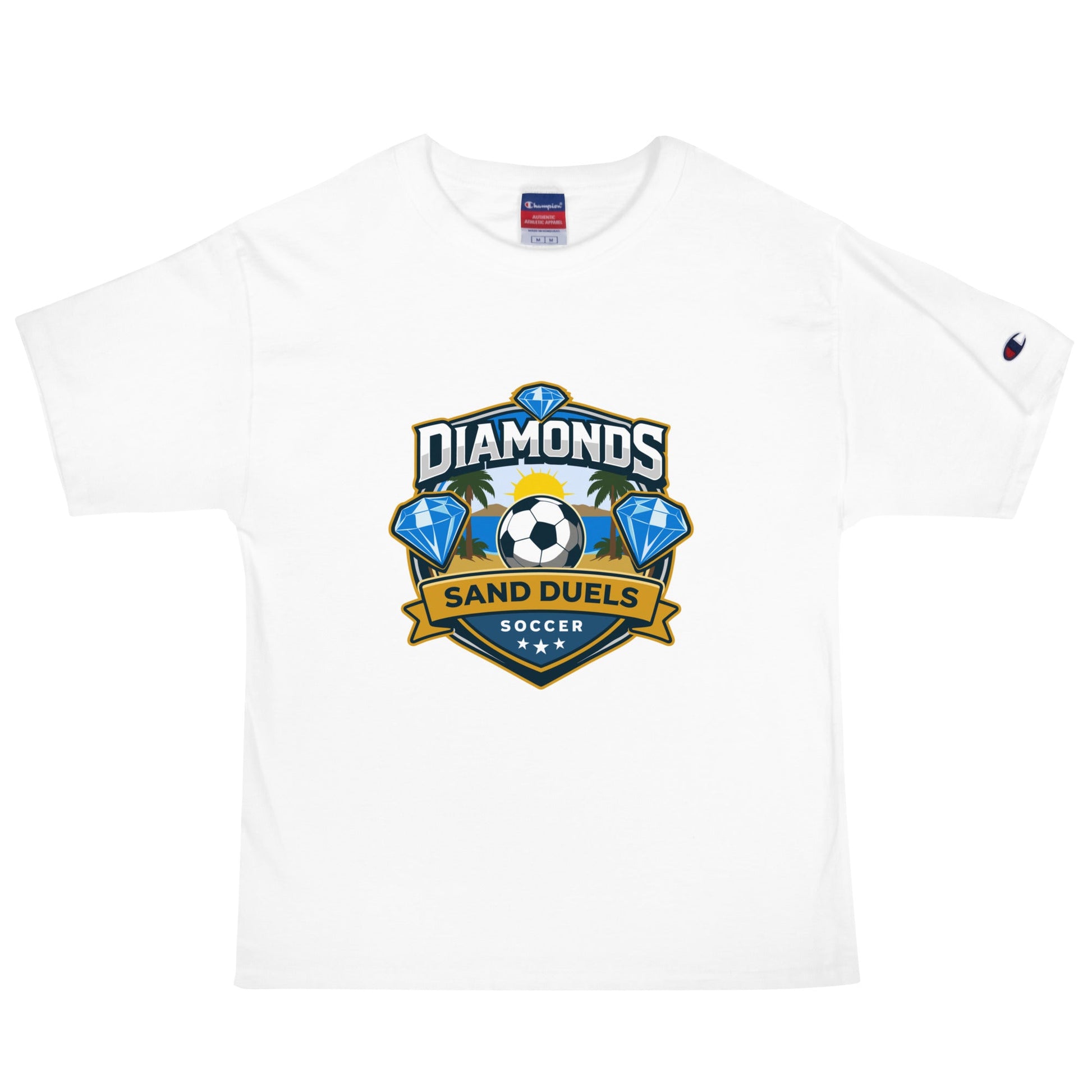 Signature | Champion T-Shirt | FC Charles: Diamonds | Crest Logo