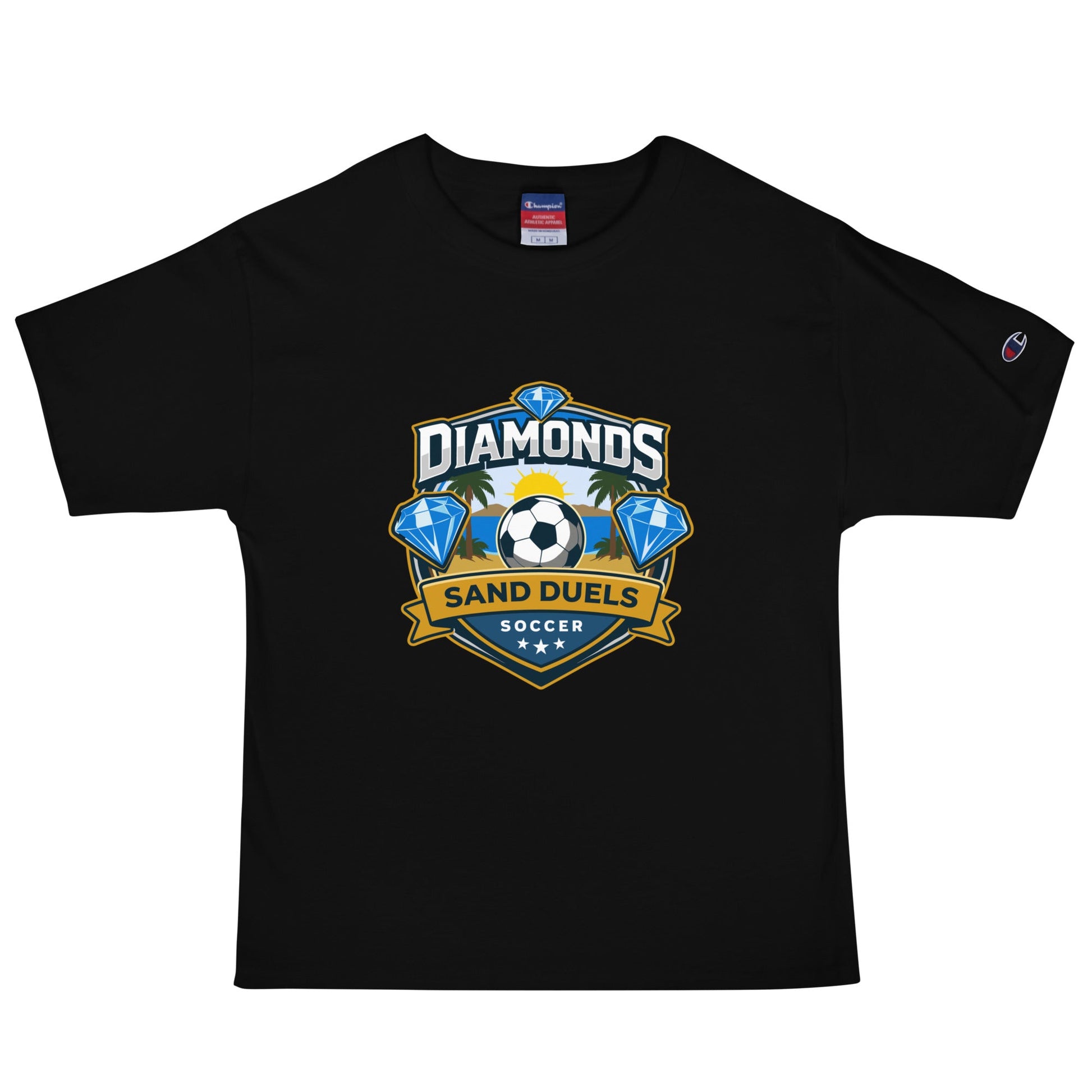 Signature | Champion T-Shirt | FC Charles: Diamonds | Crest Logo