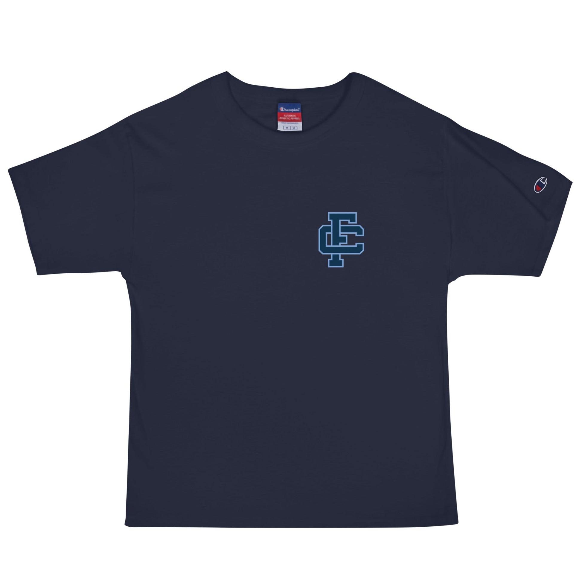 Signature | Champion T-Shirt | Fellowship Christian School | Vanguard Crest Logo