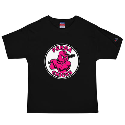 Signature | Champion T-Shirt | FerDa Chicks | Badge Logo