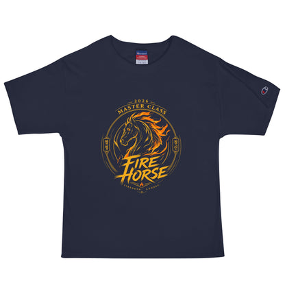 Signature | Champion T-Shirt | Fire Horse Masters | Crest Logo