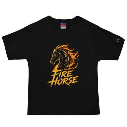 Signature | Champion T-Shirt | Fire Horse Masters | Emblem Logo
