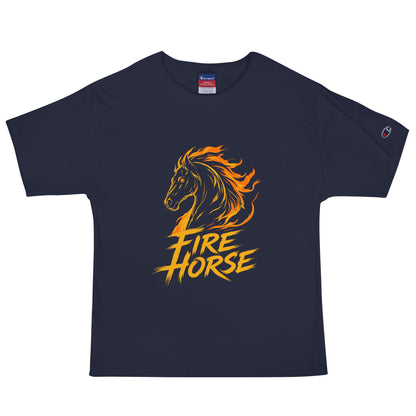 Signature | Champion T-Shirt | Fire Horse Masters | Emblem Logo