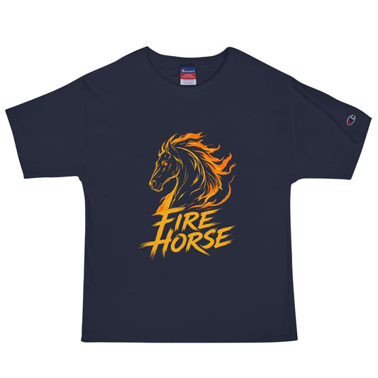 Signature | Champion T-Shirt | Fire Horse Masters | Emblem Logo