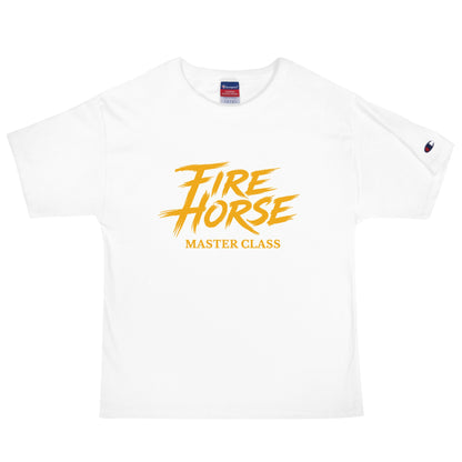 Signature | Champion T-Shirt | Fire Horse Masters | Modern Script Logo