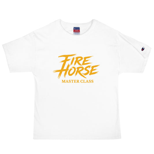 Signature | Champion T-Shirt | Fire Horse Masters | Modern Script Logo