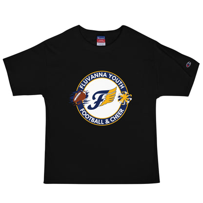 Signature | Champion T-Shirt | Fluvanna Youth Football and Cheer | Badge Logo