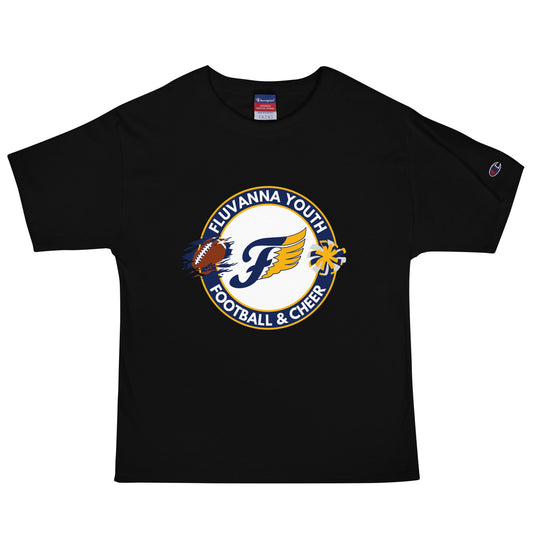 Signature | Champion T-Shirt | Fluvanna Youth Football and Cheer | Badge Logo