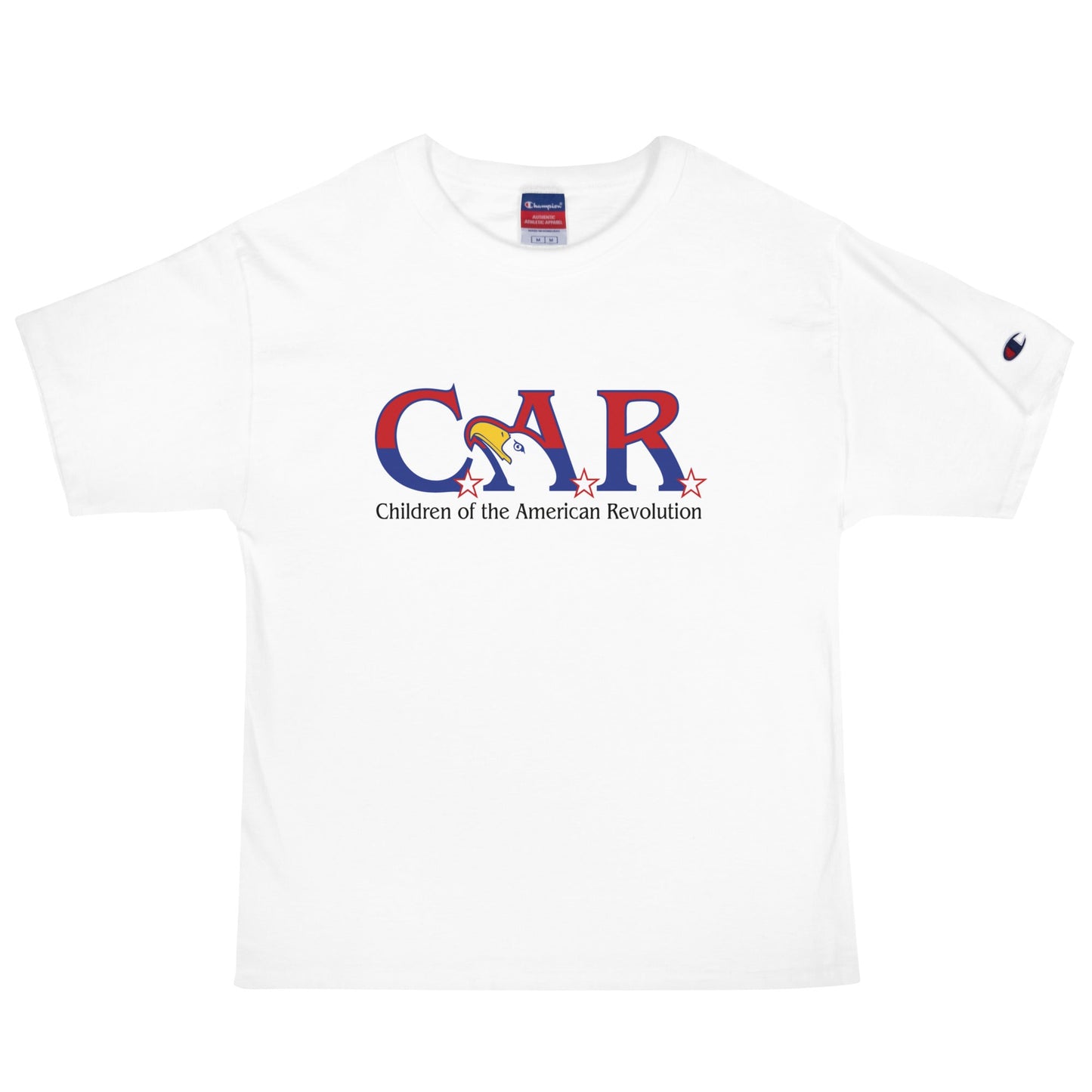 Signature | Champion T-Shirt | Georgia State Society Children of the American Revolution | Mark Logo