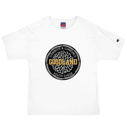 Signature | Champion T-Shirt | Goodland Youth Cheer | Badge Logo