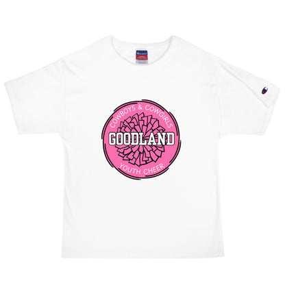 Signature | Champion T-Shirt | Goodland Youth Cheer | Vanguard Logo