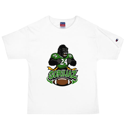 Signature | Champion T-Shirt | Gorillaz | Vanguard Logo