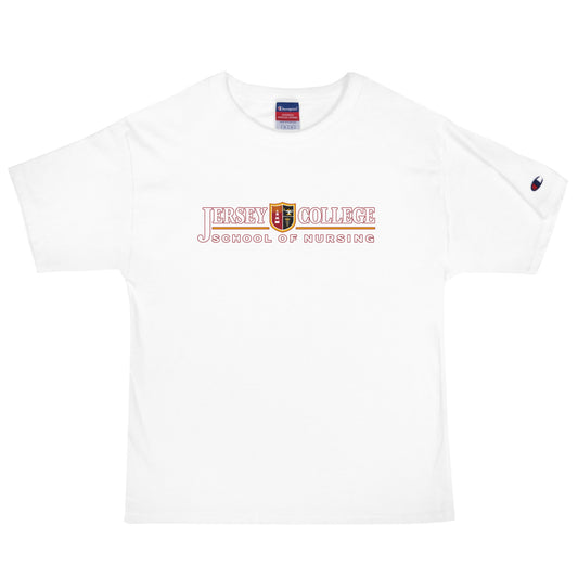 Signature | Champion T-Shirt | Grand View University Nursing | Emblem Logo