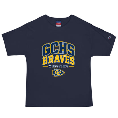 Signature | Champion T-Shirt | Grant County High School Wrestling | Vanguard Logo