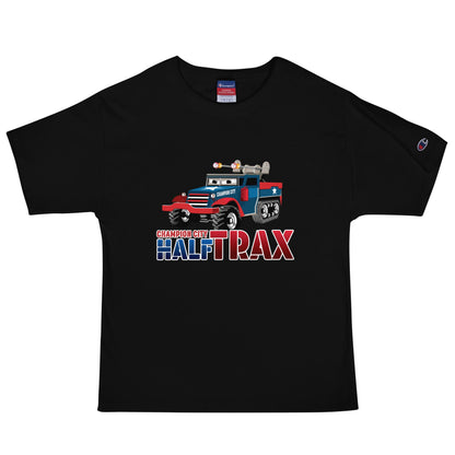 Signature | Champion T-Shirt | Half Trax Baseball | Mascot Logo