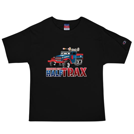 Signature | Champion T-Shirt | Half Trax Baseball | Mascot Logo