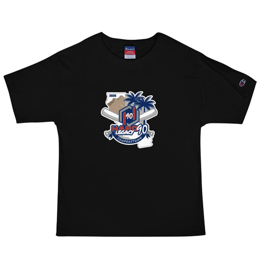 Signature | Champion T-Shirt | Hard 90 Legacy | Badge Logo