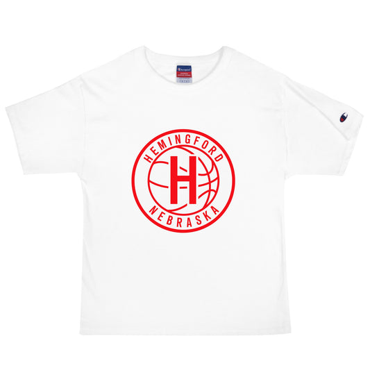 Signature | Champion T-Shirt | Hemingford Bobcats | Alt Badge Logo