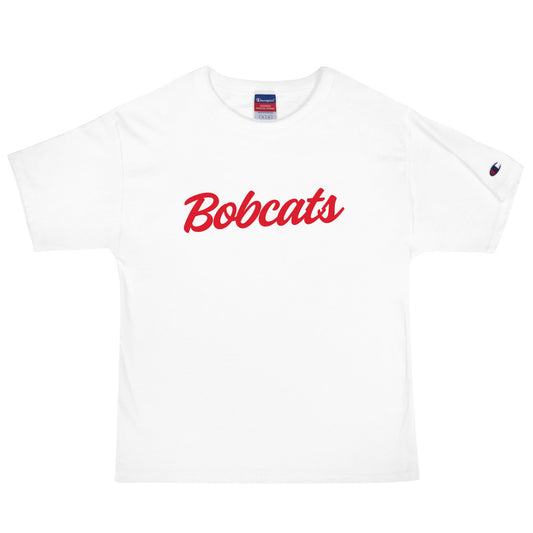 Signature | Champion T-Shirt | Hemingford Bobcats | Script Logo