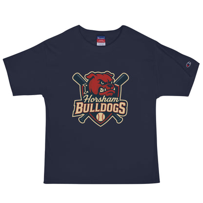 Signature | Champion T-Shirt | Horsham Travel Baseball | Bulldogs Logo