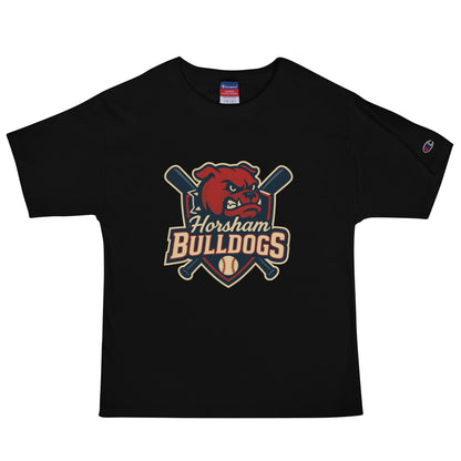 Signature | Champion T-Shirt | Horsham Travel Baseball | Bulldogs Logo