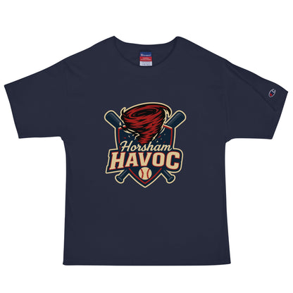 Signature | Champion T-Shirt | Horsham Travel Baseball | Havoc Logo