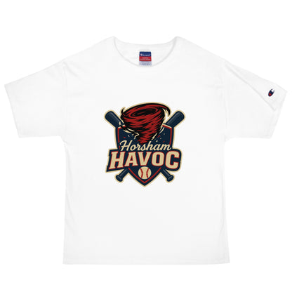 Signature | Champion T-Shirt | Horsham Travel Baseball | Havoc Logo
