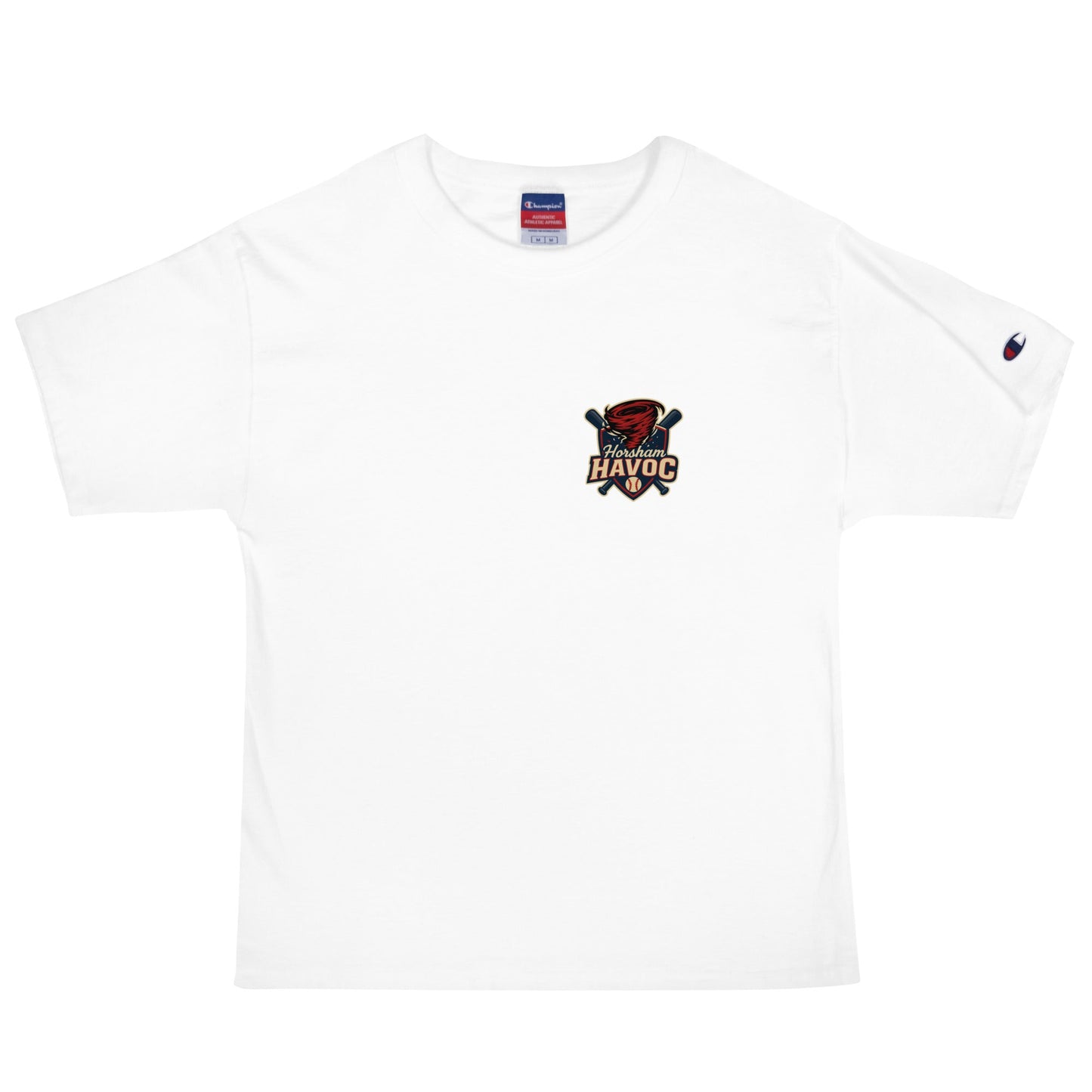 Signature | Champion T-Shirt | Horsham Travel Baseball | Havoc Pocket Logo