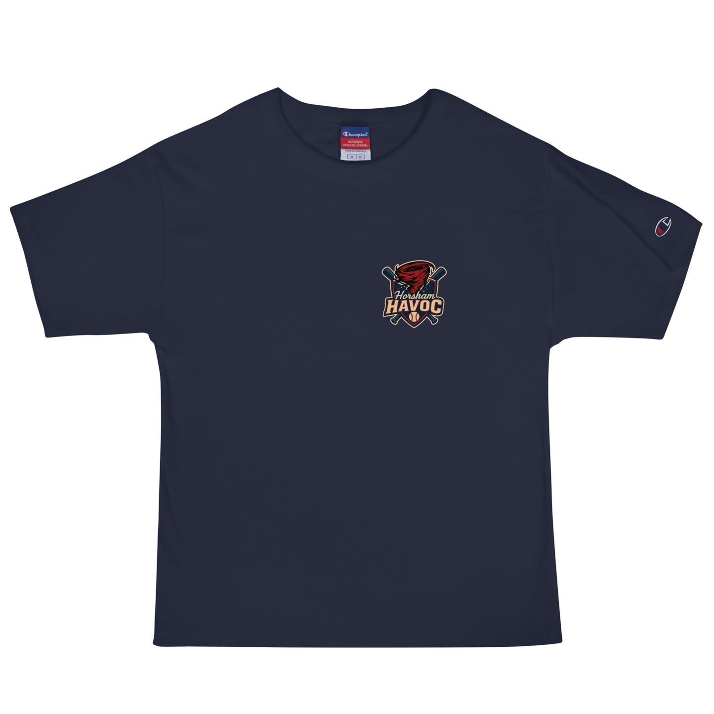 Signature | Champion T-Shirt | Horsham Travel Baseball | Havoc Pocket Logo